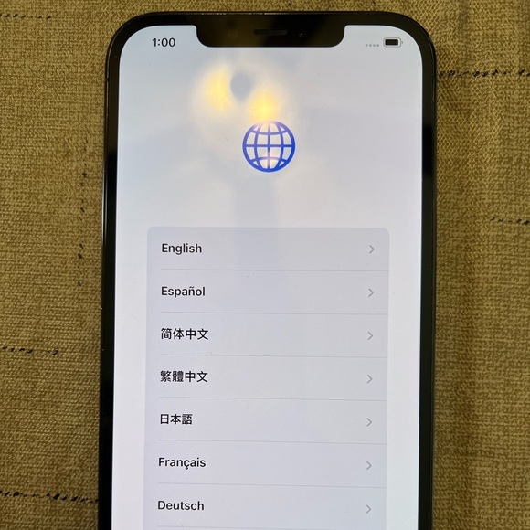 iPhone 12 Pro Max Midnight Blue 128GB - Picture 1 of 4